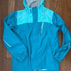 L.L. Bean Kids' Teal Raincoat